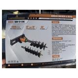(1) Skid Steer Post Hole Digger w/ (2) Bits