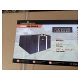 8' x 10' Metal Shed Kit