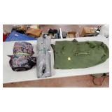 Tarp, Blanket, US Military Canvas Bag