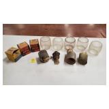 Lamp Globes, Wicks, Parts Assortment