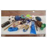 Assortment of Toys, Sport Balls, Swim Gear, Etc