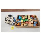 Mickey Mouse Playground Ball, Ass't Blocks, etc