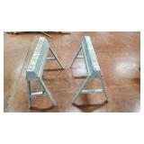 EBCO Metal Saw Horses (2)