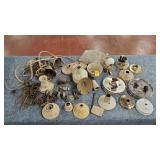 Variety of Vintage Light Fixtures