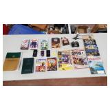 Various VHS, Guitar Herok Magazines, 12 Step Books