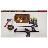 Assorted Tools, D Rings, Scraper, Etc