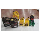 Assortment of Motor Oils, Bar & Chain Oil, 2 Cycle