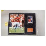 John Elway Signed Wall Memorbilia