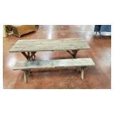 Wooden Picnic Table
