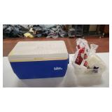 Cooler & Disposable Dishes