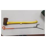 Axe & Elec. Fence Post