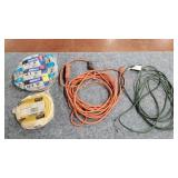 2 Extension Cords, 2 Rolls Wire