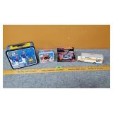 Collectible Lunch Boxes, RaceCar & UHAUL Bank