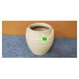 Pottery Cookie Jar--Unmarked, No Lid