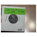 1943D Steel Penny UNC