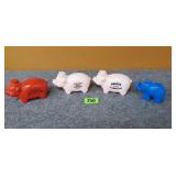 Vintage Plastic Coin Banks