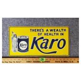 Vintage Karo Syrup Sign