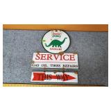 Sinclair Service Station Sign