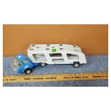 Vintage Tonka Toys Car Transporter Truck
