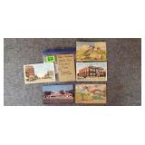 Vintage Huron Postcards; 1946 Pheasants, etc