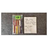 Vintage Advertising Pens, SD & NE
