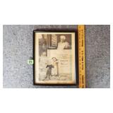 1909 Cream of Wheat Framed Advertising