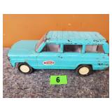 Vintage Aqua Tonka Jeep Wagoneer