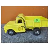 Yellow State Hi-Way Dept Dump Truck Toy