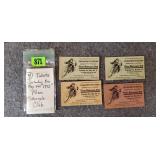 1912 Pilsen Motorcycle Club Dance Tickets (4)