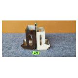 (2) Vintage Match Holders