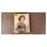 Framed Photo of Casey Tibbs