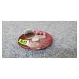 Parkside Motel Gregory, SD Ashtray: 4-Digit Phone