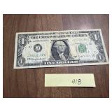 $1 Joseph Barr Note