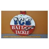 Vintage Bobber Bait & Tackle Sign