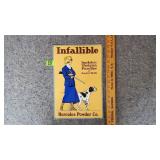 Hercules Powder Co Tin Sign