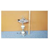 Vintage Stand Alone Ashtray with Light