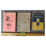 Power Show Booklet, Song Book & Card Rules Books