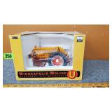 Minneapolis-Moline Tractor & CQ 2-Row Cultivator