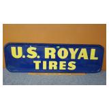 Vintage US Royal Tires Sign