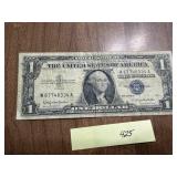 1957B $1 Silver Certificate