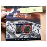 Georgia Quarters Set
