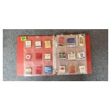 Assortment of Vintage Matchbooks in Binder