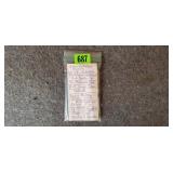 Vintage Advertising Pens