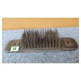 Vintage Flax Hetchel or Wool Comb