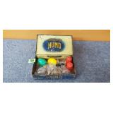 Salt & Pepper Shakers in Vintage HUMO Cigar Box