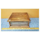 Vintage Spool Cabinet, 3 Pull-Out Shelves