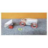 Vintage Louis Marx Tin Toy Wind-Up w/ Trailer