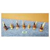 Several Rosemeade Pheasant S/P Shakers--Damaged