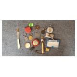 Vintage Advertising, Awards, Keychains, Etc