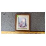 Framed Duck Picture by Andres Orpinas